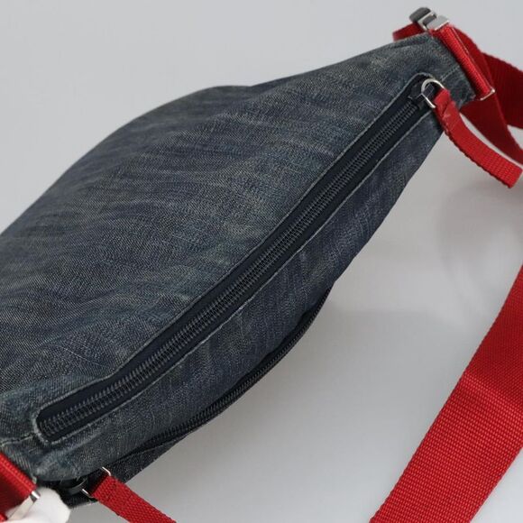 Prada Sports Navy Canvas Shoulder Bag (Pre-Owned) - Picture 12 of 16